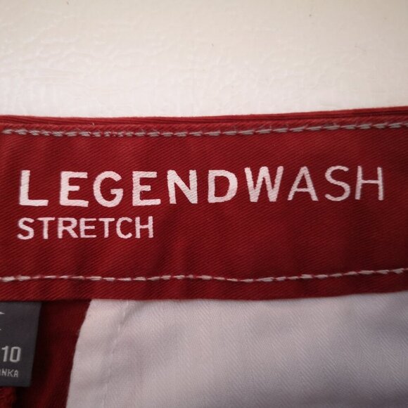 Eddie Bauer Legend Wash Stretch Ladies Size P10 Curvy Fit Shorts - Picture 5 of 13